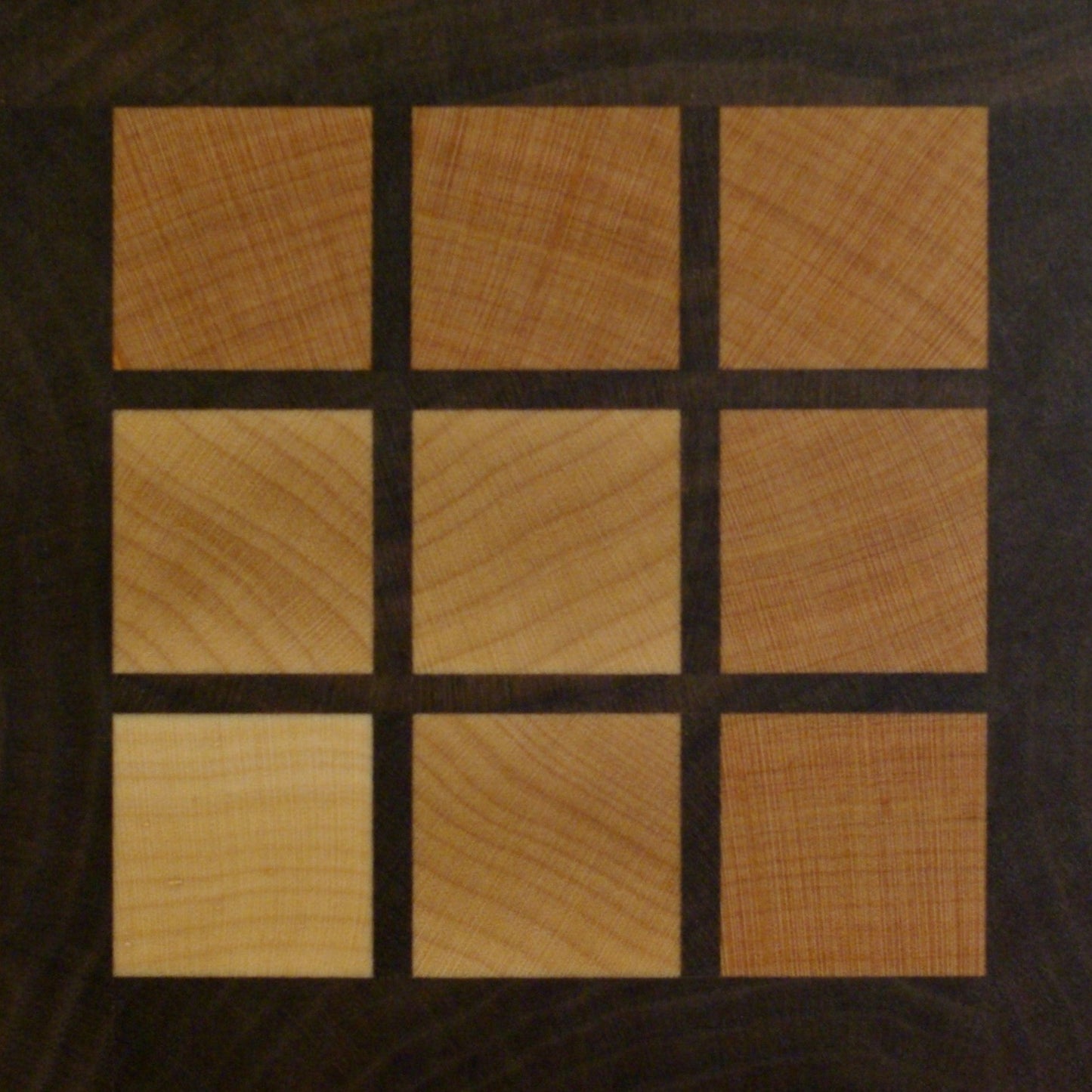 Tile Pattern Walnut Board with Cherry and Maple