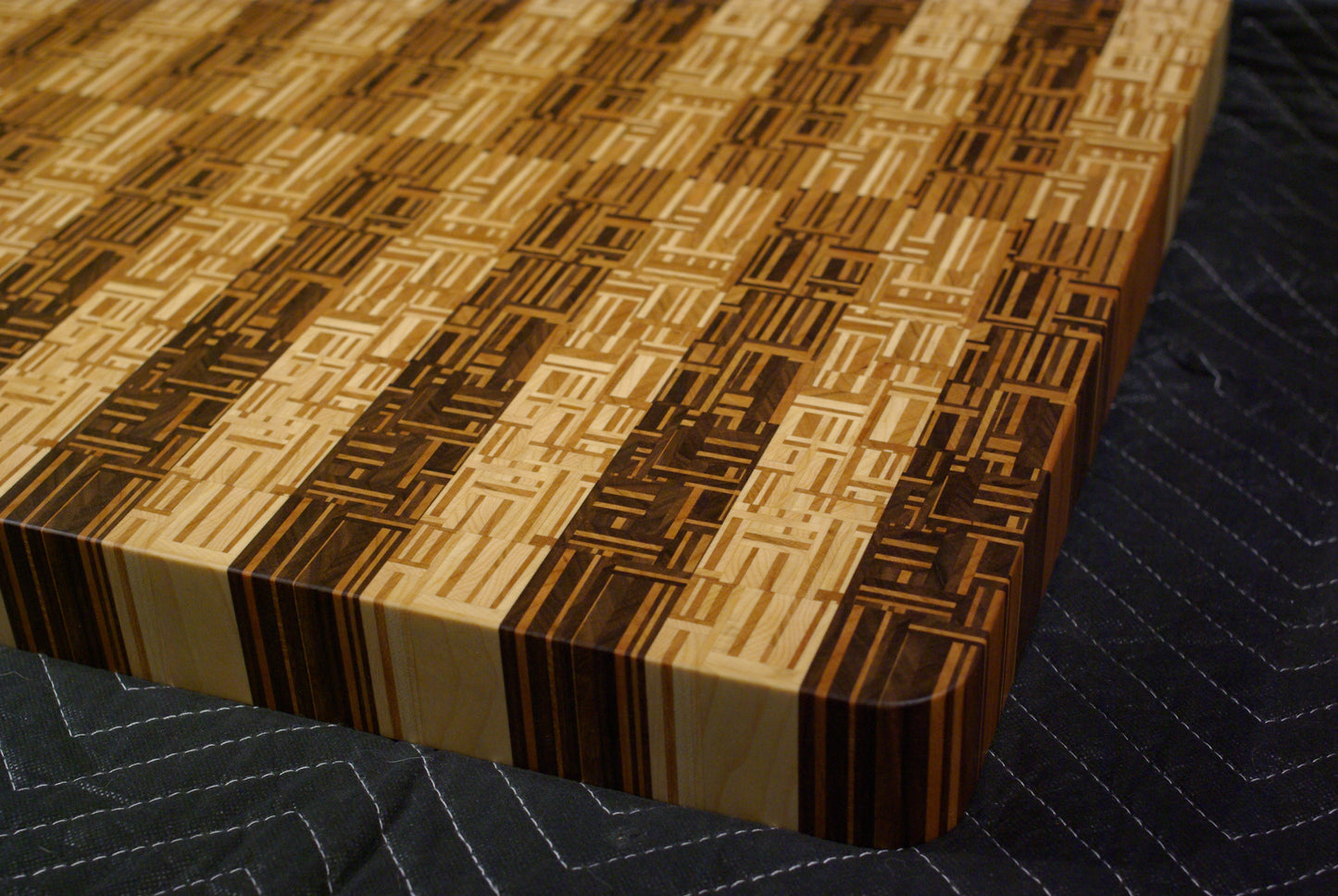 Maple, Walnut and Cherry Patterned Board
